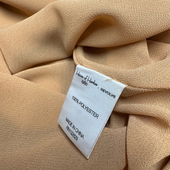 NWT REVOLVE HOUSE OF HARLOW Newton Dress Champagne XS - Picture 11 of 11